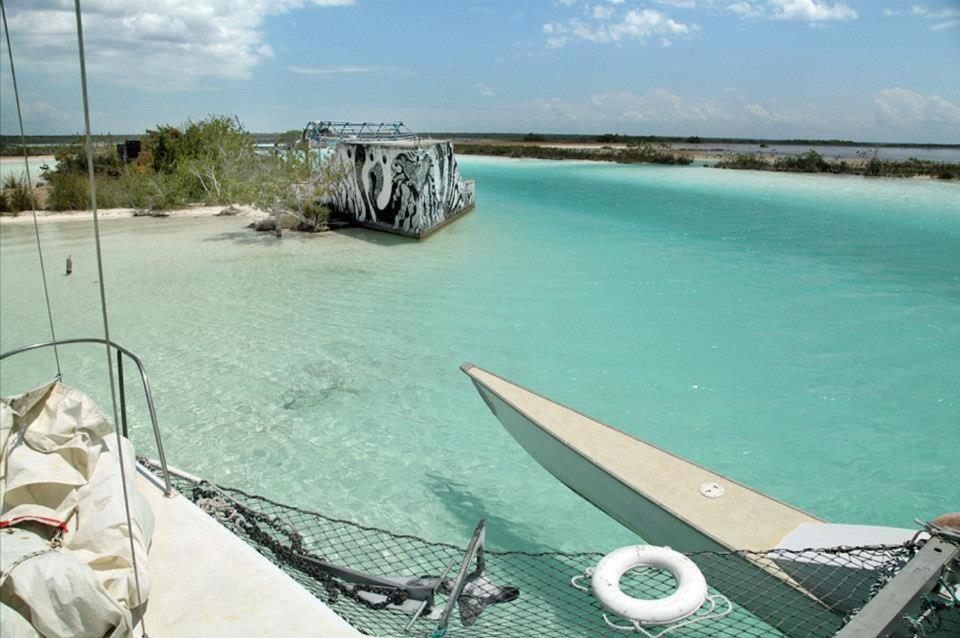 Hotel Casa China Bacalar Exteriér fotografie