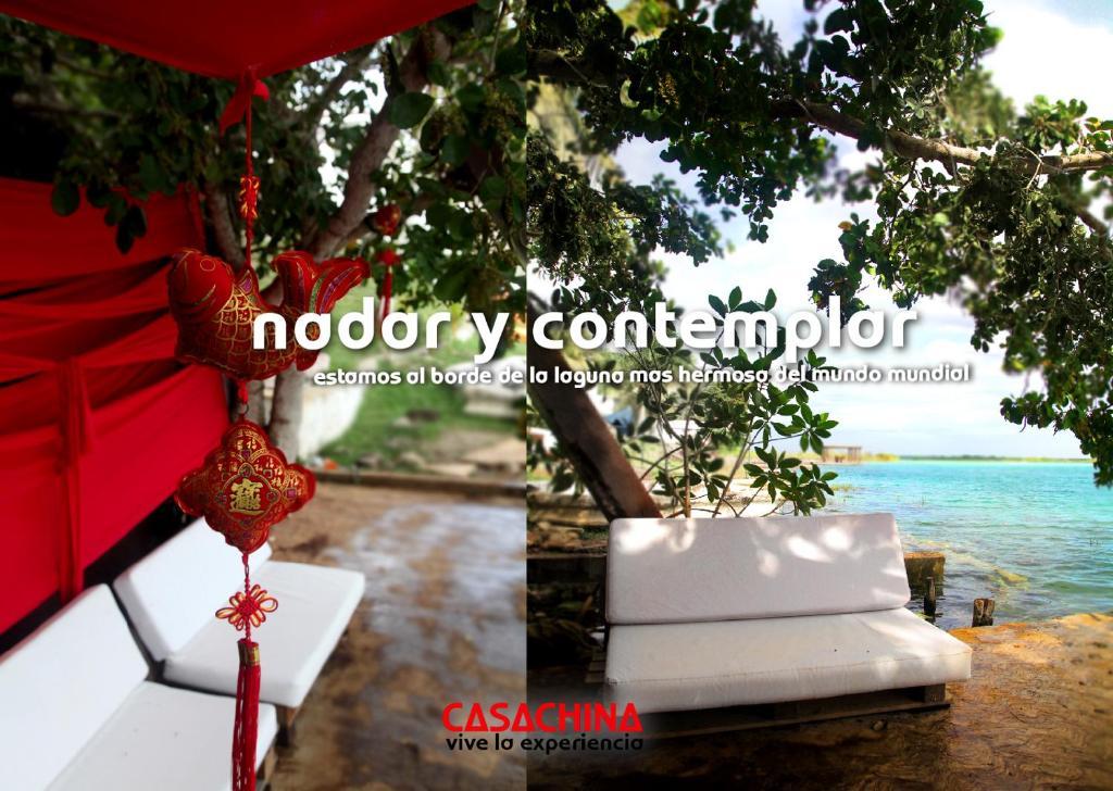 Hotel Casa China Bacalar Exteriér fotografie